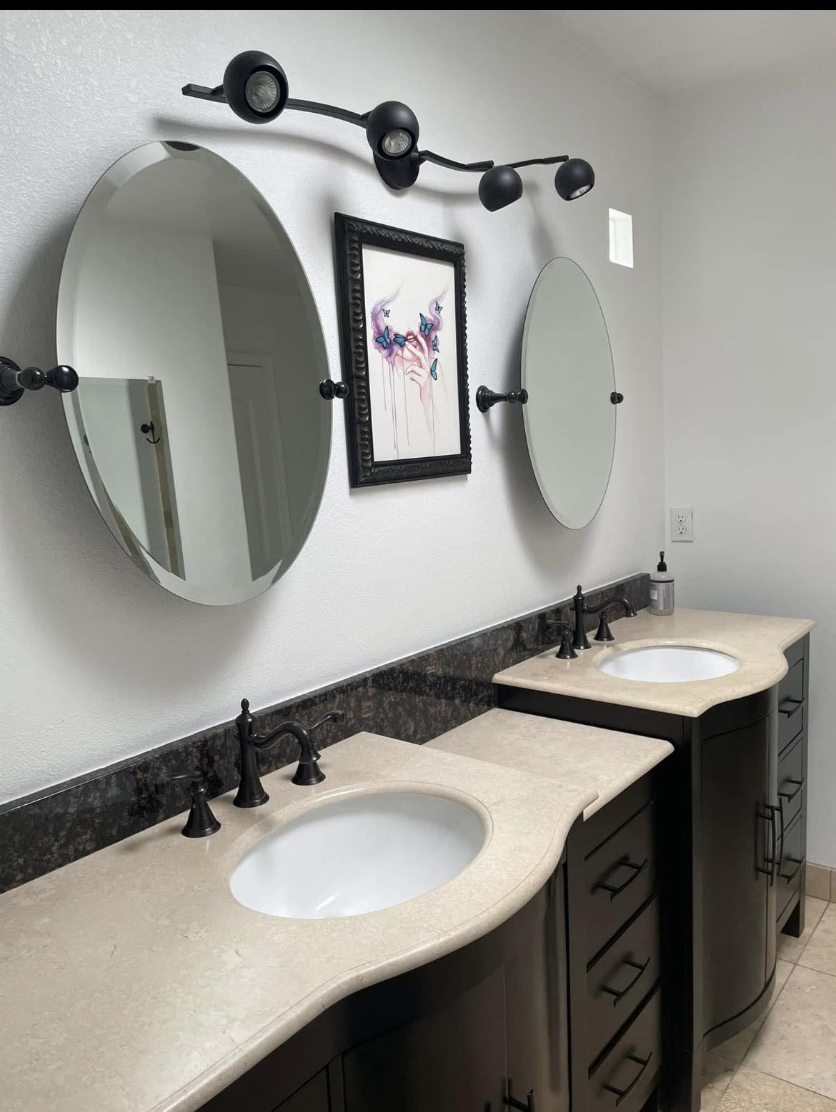 Clean bathroom